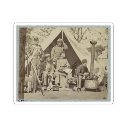 7Th N.Y. State Militia, Camp Cameron, D.C., 1861 004 (U.S. Civil War) STICKER Vinyl Kiss-Cut Decal 2 Inch White - The Sticker Space