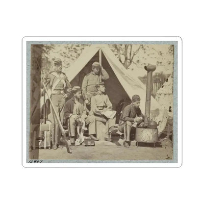 7Th N.Y. State Militia, Camp Cameron, D.C., 1861 004 (U.S. Civil War) STICKER Vinyl Kiss-Cut Decal 6 Inch White - The Sticker Space