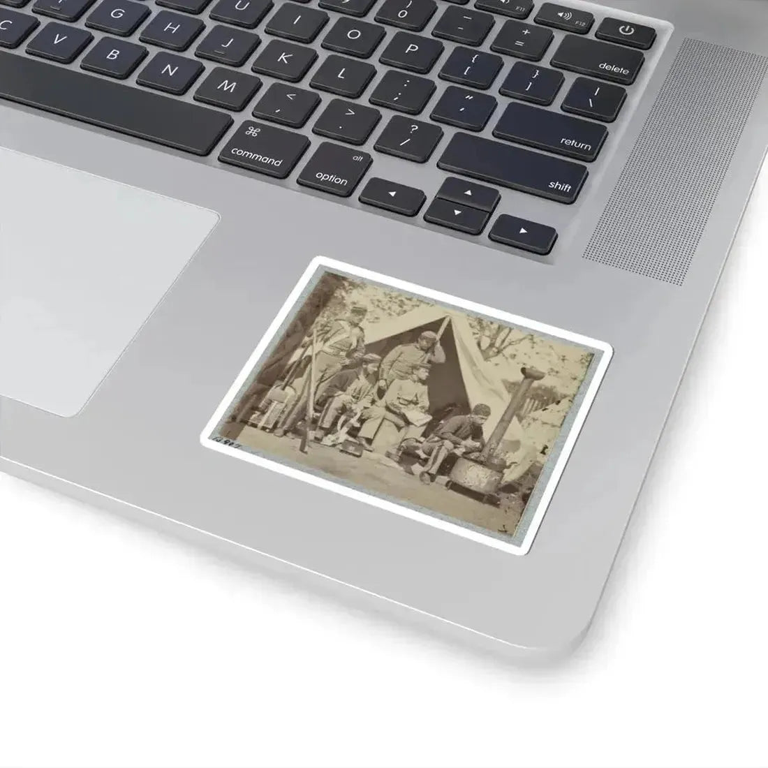 7Th N.Y. State Militia, Camp Cameron, D.C., 1861 004 (U.S. Civil War) STICKER Vinyl Kiss-Cut Decal - The Sticker Space