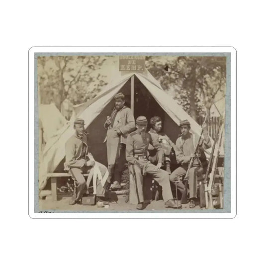 7Th N.Y. State Militia, Camp Cameron, D.C., 1861 (U.S. Civil War) STICKER Vinyl Kiss-Cut Decal 2 Inch White - The Sticker Space