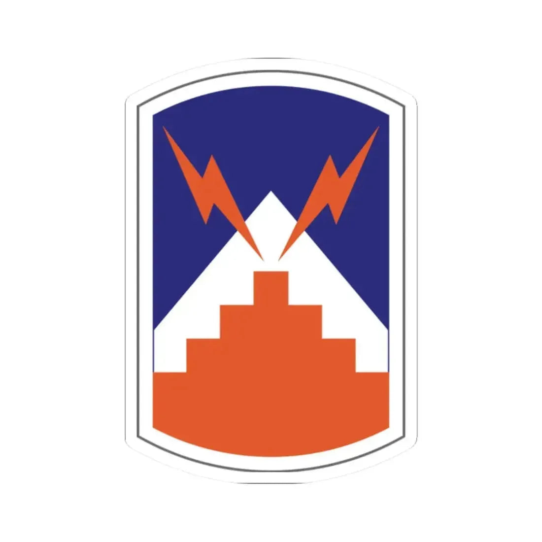 7th Signal Brigade (U.S. Army) STICKER Vinyl Kiss-Cut Decal 2 Inch White - The Sticker Space