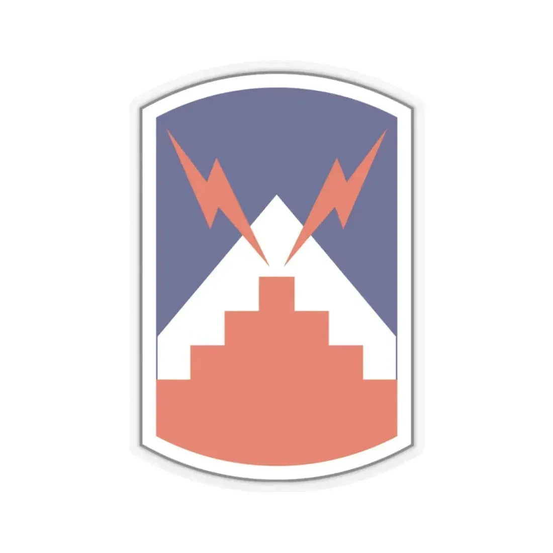 7th Signal Brigade (U.S. Army) STICKER Vinyl Kiss-Cut Decal 3 Inch Transparent - The Sticker Space