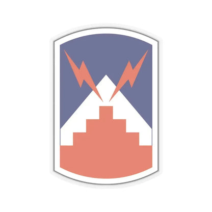 7th Signal Brigade (U.S. Army) STICKER Vinyl Kiss-Cut Decal 3 Inch Transparent - The Sticker Space
