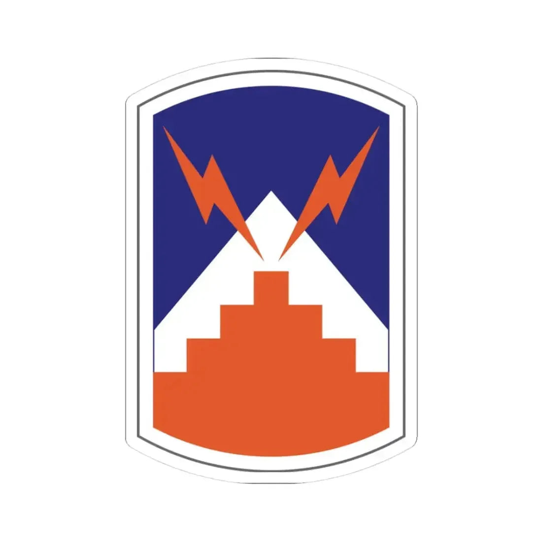 7th Signal Brigade (U.S. Army) STICKER Vinyl Kiss-Cut Decal 3 Inch White - The Sticker Space