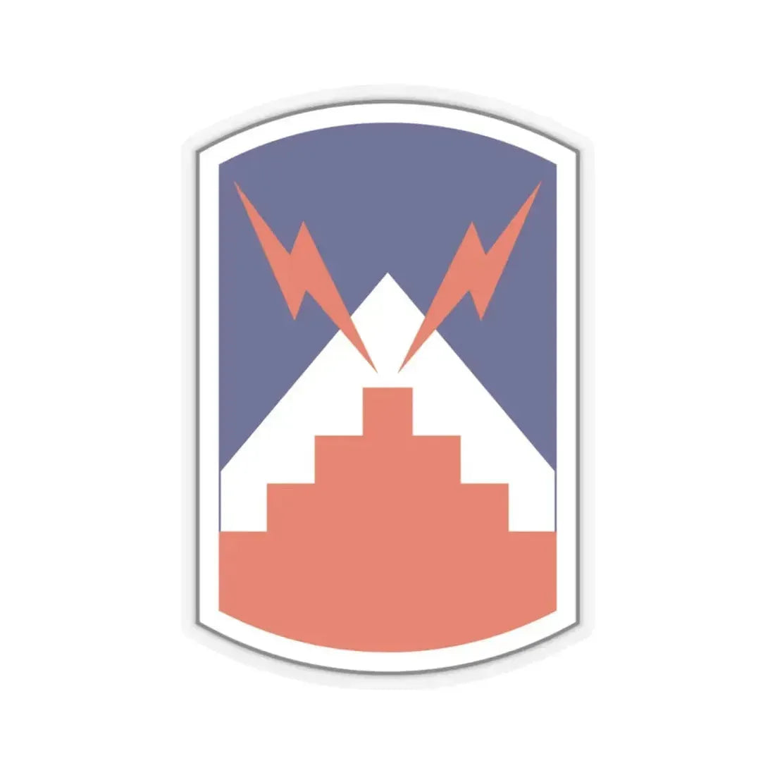 7th Signal Brigade (U.S. Army) STICKER Vinyl Kiss-Cut Decal 4 Inch Transparent - The Sticker Space