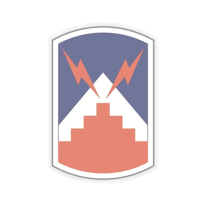 7th Signal Brigade (U.S. Army) STICKER Vinyl Kiss-Cut Decal 4 Inch Transparent - The Sticker Space