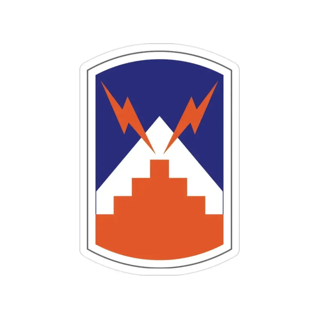 7th Signal Brigade (U.S. Army) Transparent STICKER Die-Cut Vinyl Decal 2 Inch - The Sticker Space