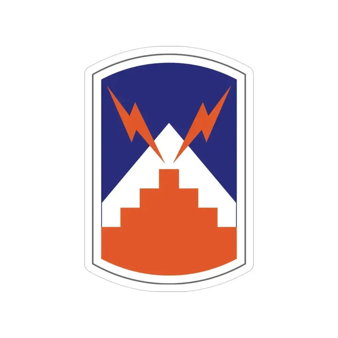 7th Signal Brigade (U.S. Army) Transparent STICKER Die-Cut Vinyl Decal 3 Inch - The Sticker Space