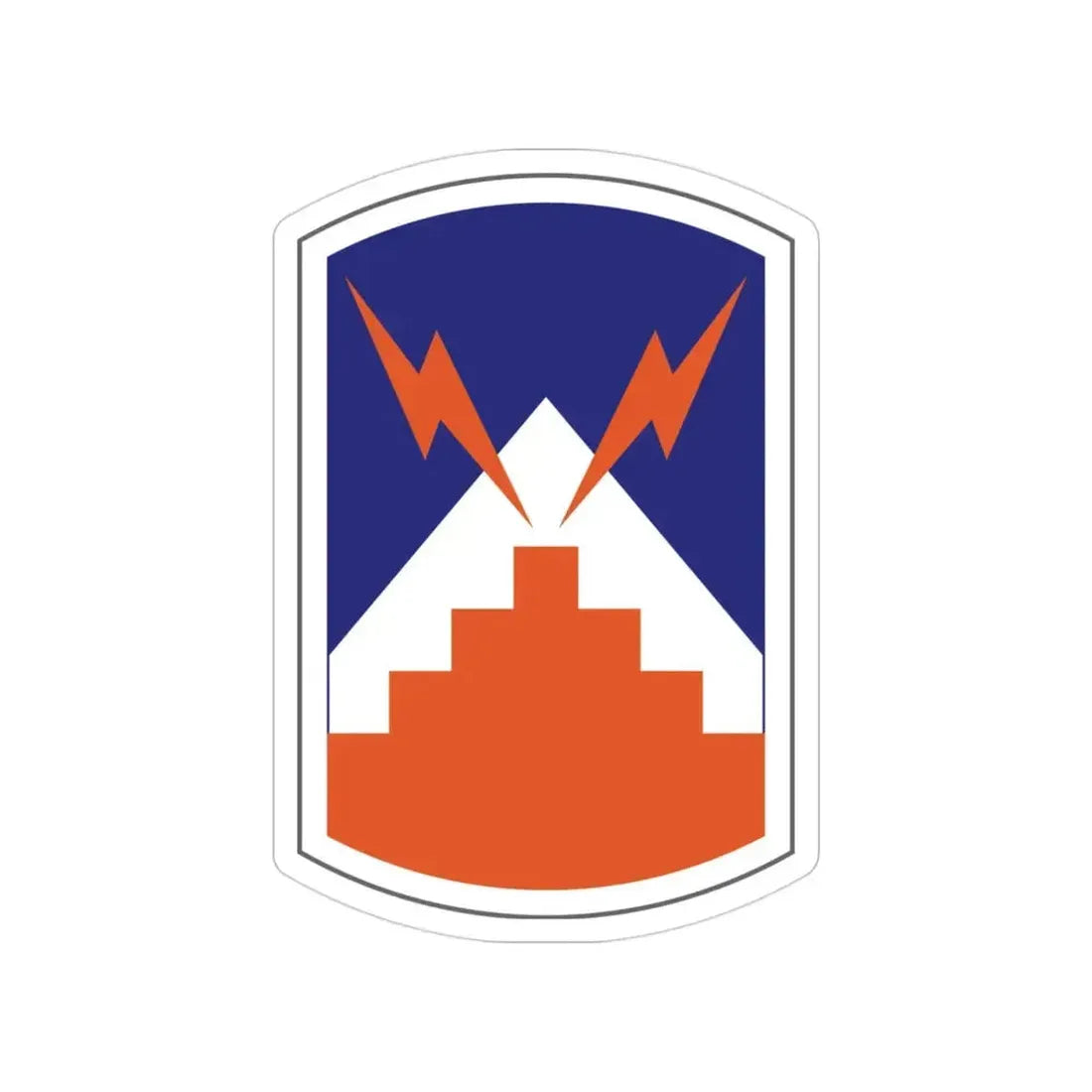 7th Signal Brigade (U.S. Army) Transparent STICKER Die-Cut Vinyl Decal 3 Inch - The Sticker Space