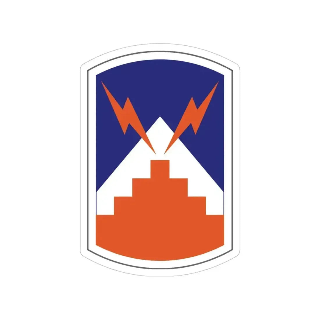 7th Signal Brigade (U.S. Army) Transparent STICKER Die-Cut Vinyl Decal 4 Inch - The Sticker Space