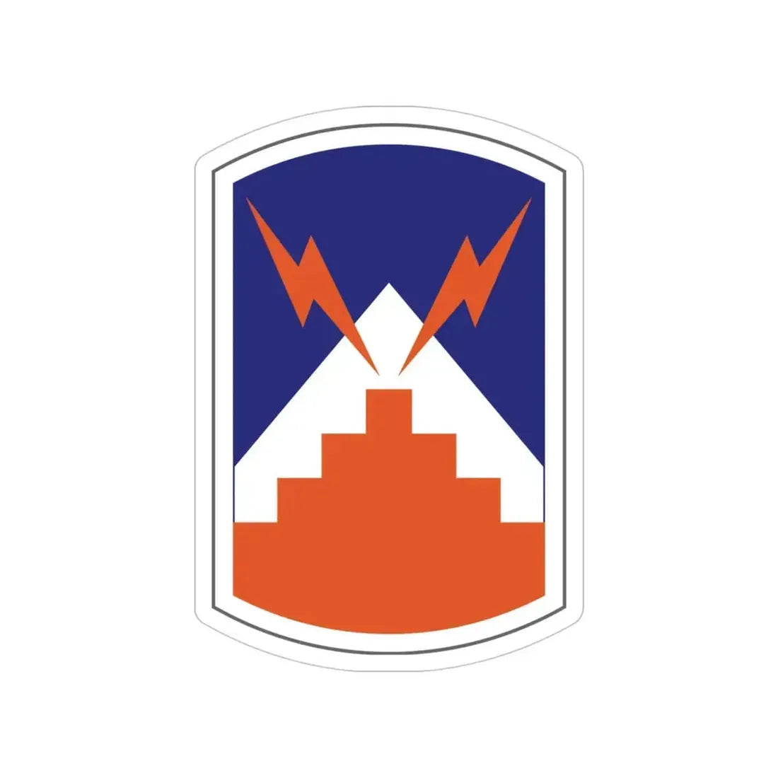 7th Signal Brigade (U.S. Army) Transparent STICKER Die-Cut Vinyl Decal 4 Inch - The Sticker Space