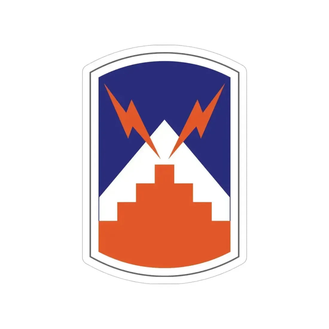7th Signal Brigade (U.S. Army) Transparent STICKER Die-Cut Vinyl Decal 5 Inch - The Sticker Space