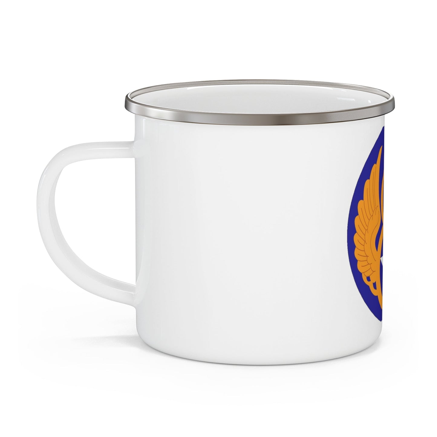 8 Air Force (U.S. Army) 12oz Enamel Mug-12oz-The Sticker Space