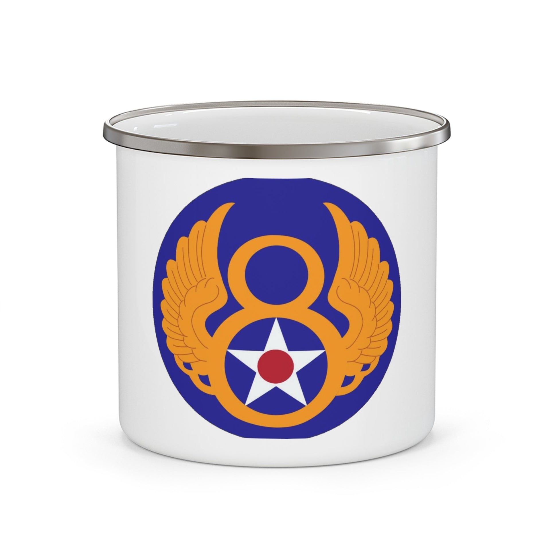 8 Air Force (U.S. Army) 12oz Enamel Mug-12oz-The Sticker Space