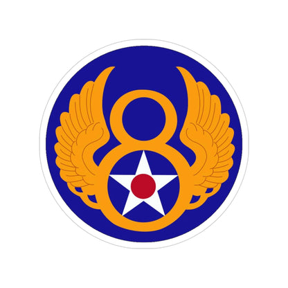 8 Air Force (U.S. Army) Transparent STICKER Die-Cut Vinyl Decal-4 Inch-The Sticker Space