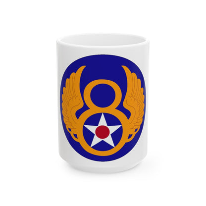 8 Air Force (U.S. Army) White Coffee Mug-15oz-The Sticker Space