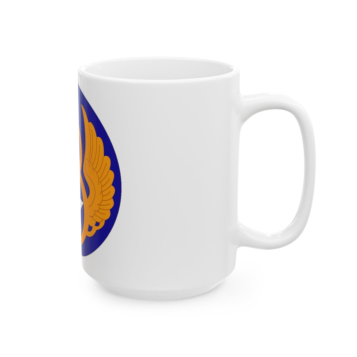 8 Air Force (U.S. Army) White Coffee Mug-The Sticker Space