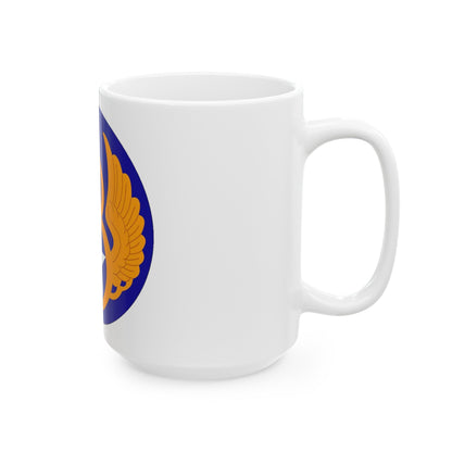 8 Air Force (U.S. Army) White Coffee Mug-The Sticker Space