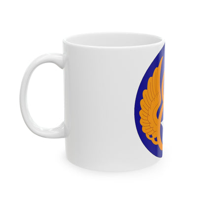 8 Air Force (U.S. Army) White Coffee Mug-The Sticker Space