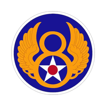 8 Air Force (U.S. Army) STICKER Vinyl Die-Cut Decal 3 Inch - The Sticker Space