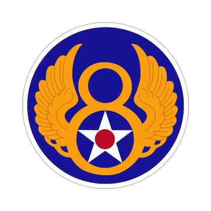 8 Air Force (U.S. Army) STICKER Vinyl Die-Cut Decal 4 Inch - The Sticker Space