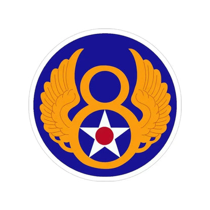 8 Air Force (U.S. Army) Transparent STICKER Die-Cut Vinyl Decal - The Sticker Space