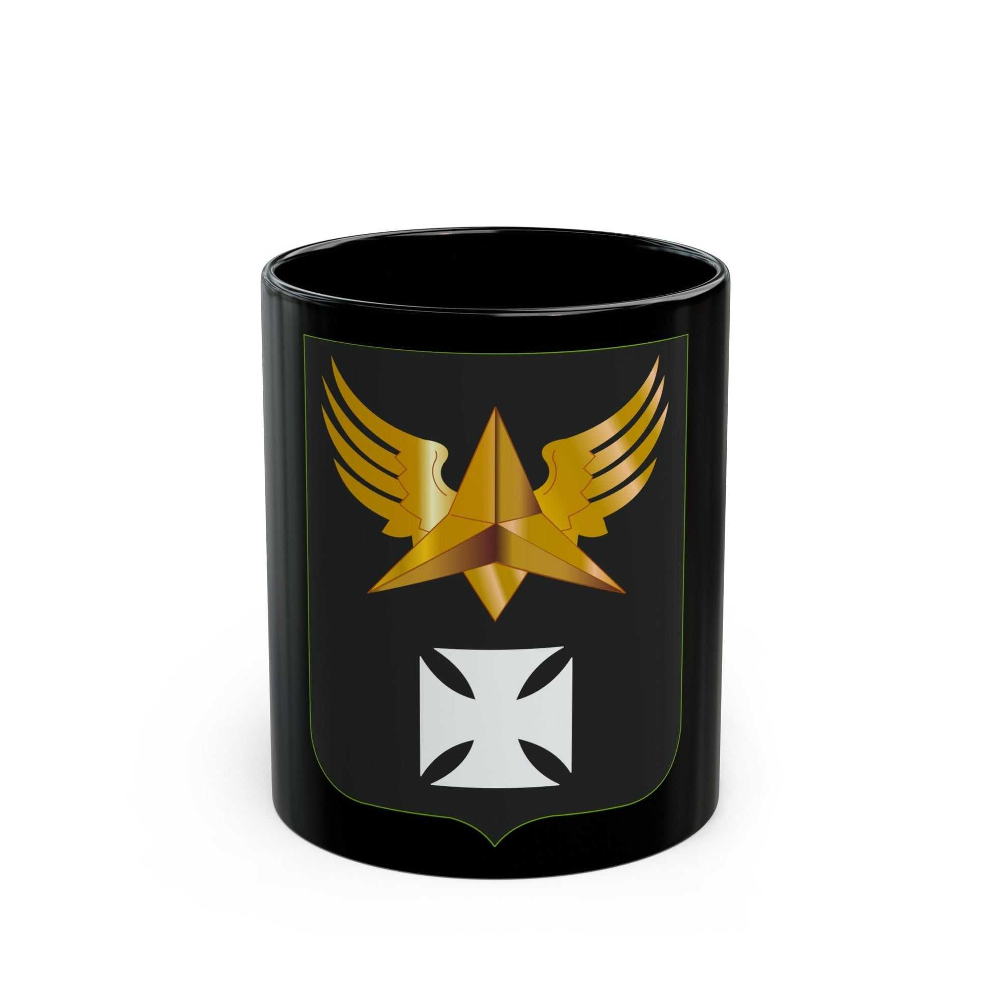 8 Aviation Battalion 2 (U.S. Army) Black Coffee Mug-11oz-The Sticker Space