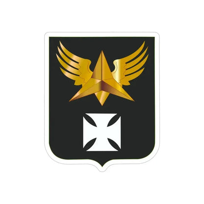 8 Aviation Battalion 2 (U.S. Army) REVERSE PRINT Transparent Die-Cut STICKER 6 Inch Die-Cut Transparent - The Sticker Space
