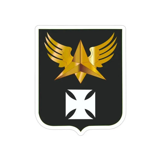 8 Aviation Battalion 2 (U.S. Army) REVERSE PRINT Transparent Die-Cut STICKER 6 Inch Die-Cut Transparent - The Sticker Space