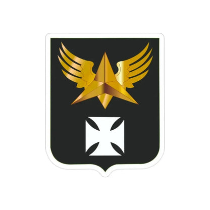 8 Aviation Battalion 2 (U.S. Army) REVERSE PRINT Transparent Die-Cut STICKER - The Sticker Space