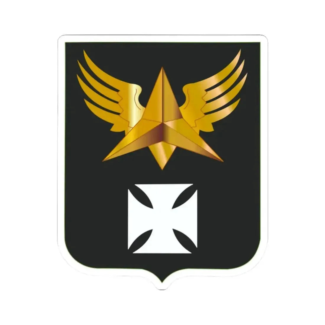 8 Aviation Battalion 2 (U.S. Army) STICKER Vinyl Kiss-Cut Decal 2 Inch White - The Sticker Space