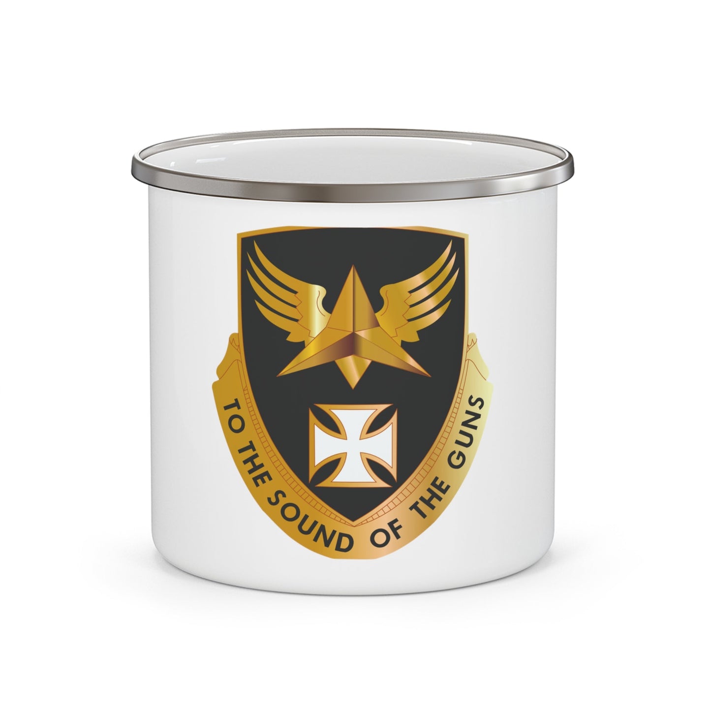 8 Aviation Battalion (U.S. Army) 12oz Enamel Mug-12oz-The Sticker Space