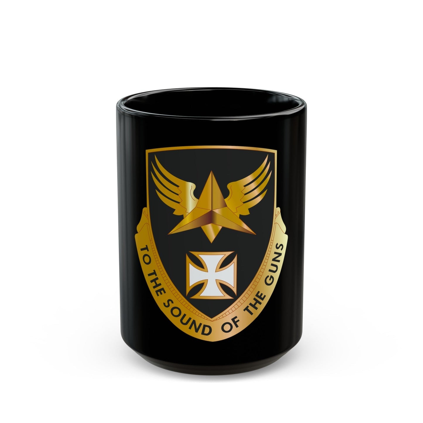 8 Aviation Battalion (U.S. Army) Black Coffee Mug-15oz-The Sticker Space