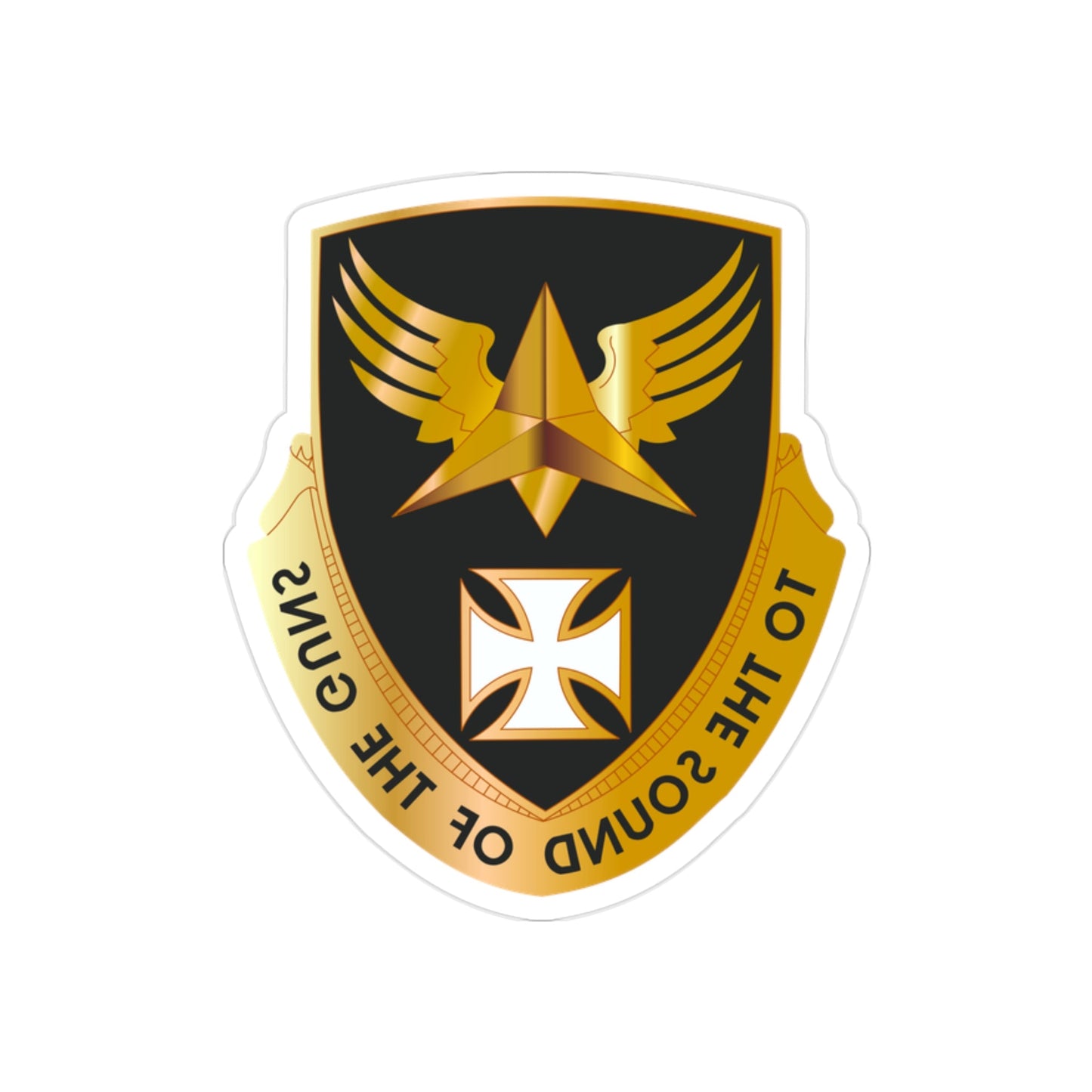 8 Aviation Battalion (U.S. Army) REVERSE PRINT Transparent STICKER