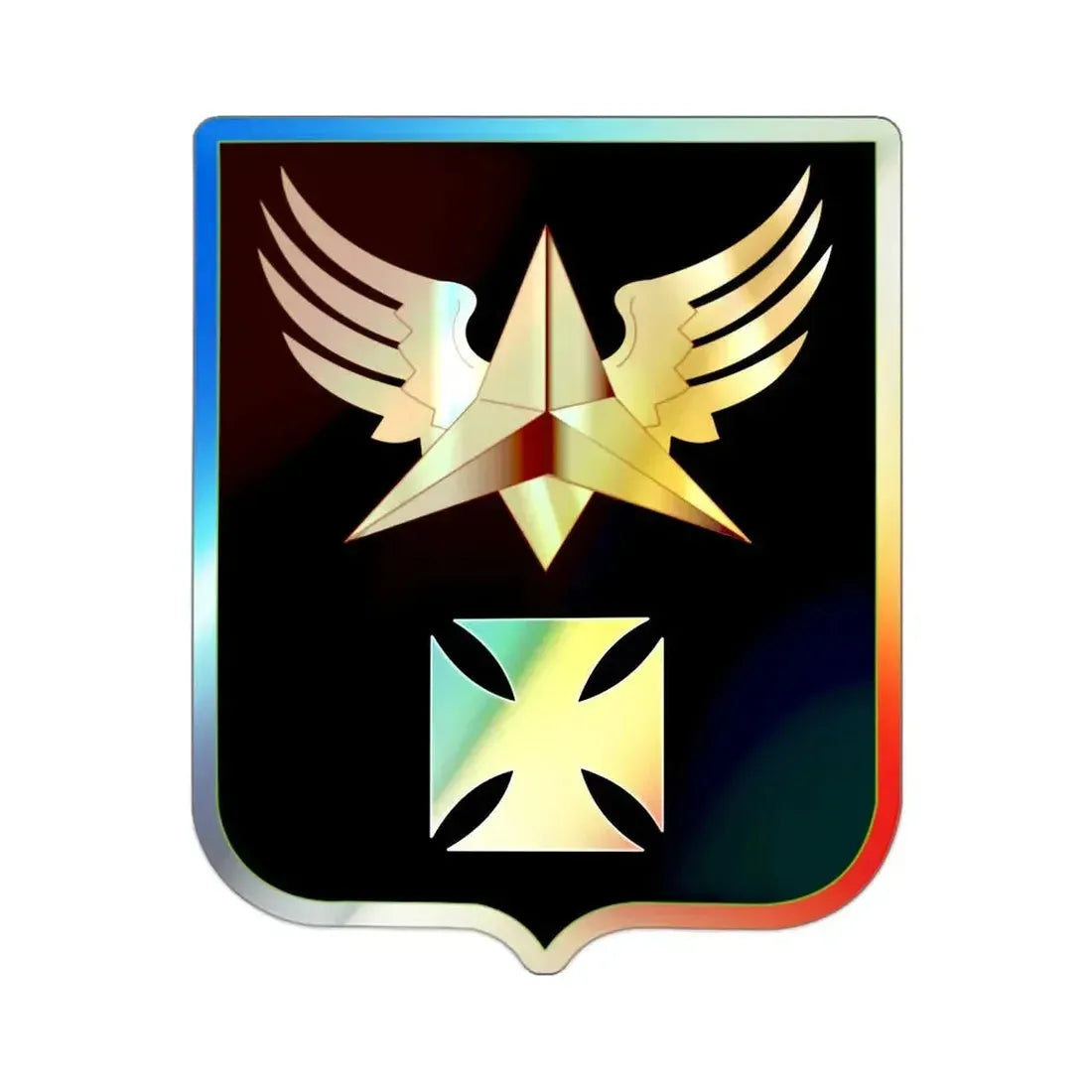 8 Aviation Battalion v2 (U.S. Army) Holographic STICKER Die-Cut Vinyl Decal - The Sticker Space