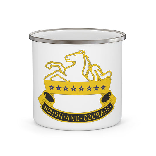 8 Cavalry Regiment (U.S. Army) 12oz Enamel Mug-12oz-The Sticker Space