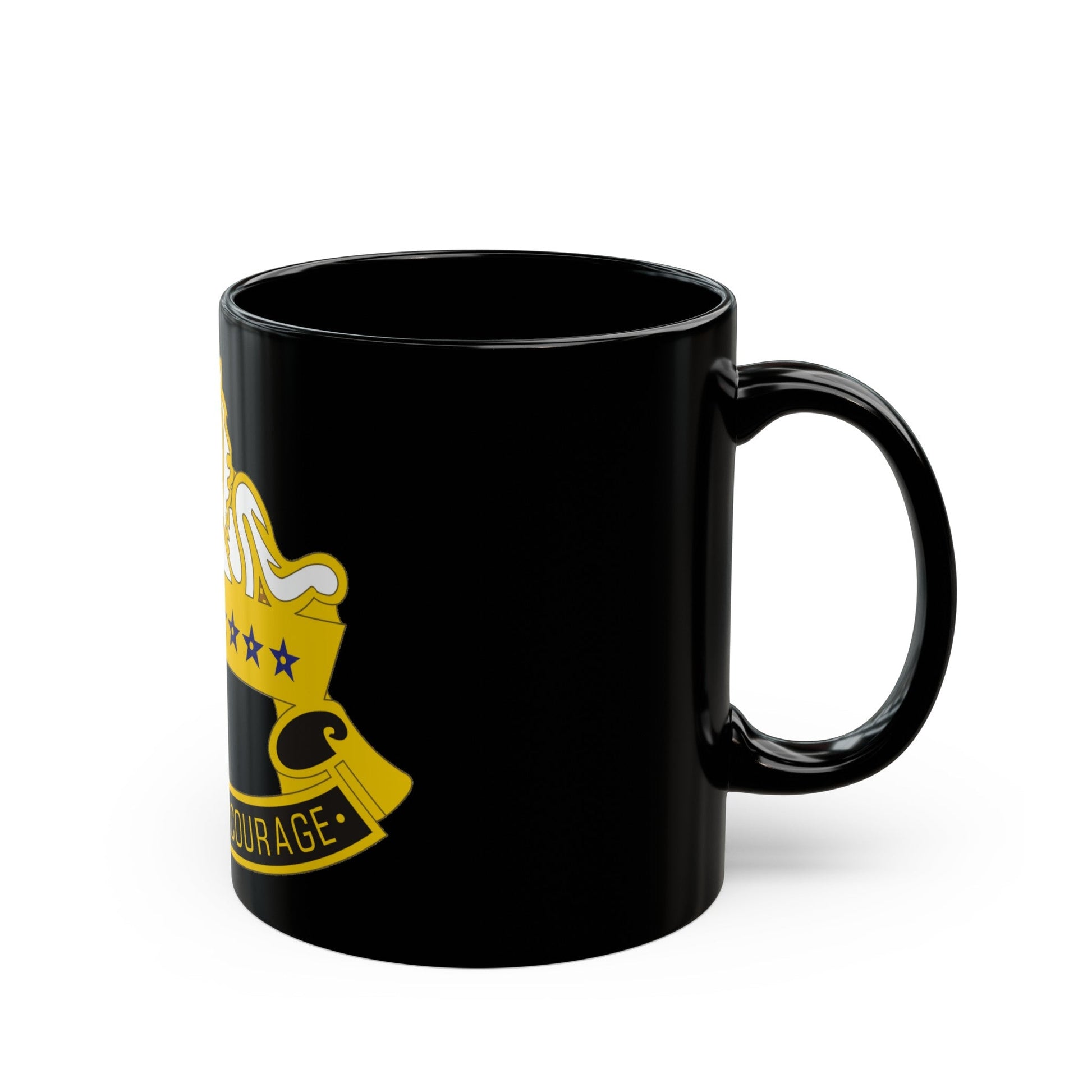 8 Cavalry Regiment (U.S. Army) Black Coffee Mug-The Sticker Space