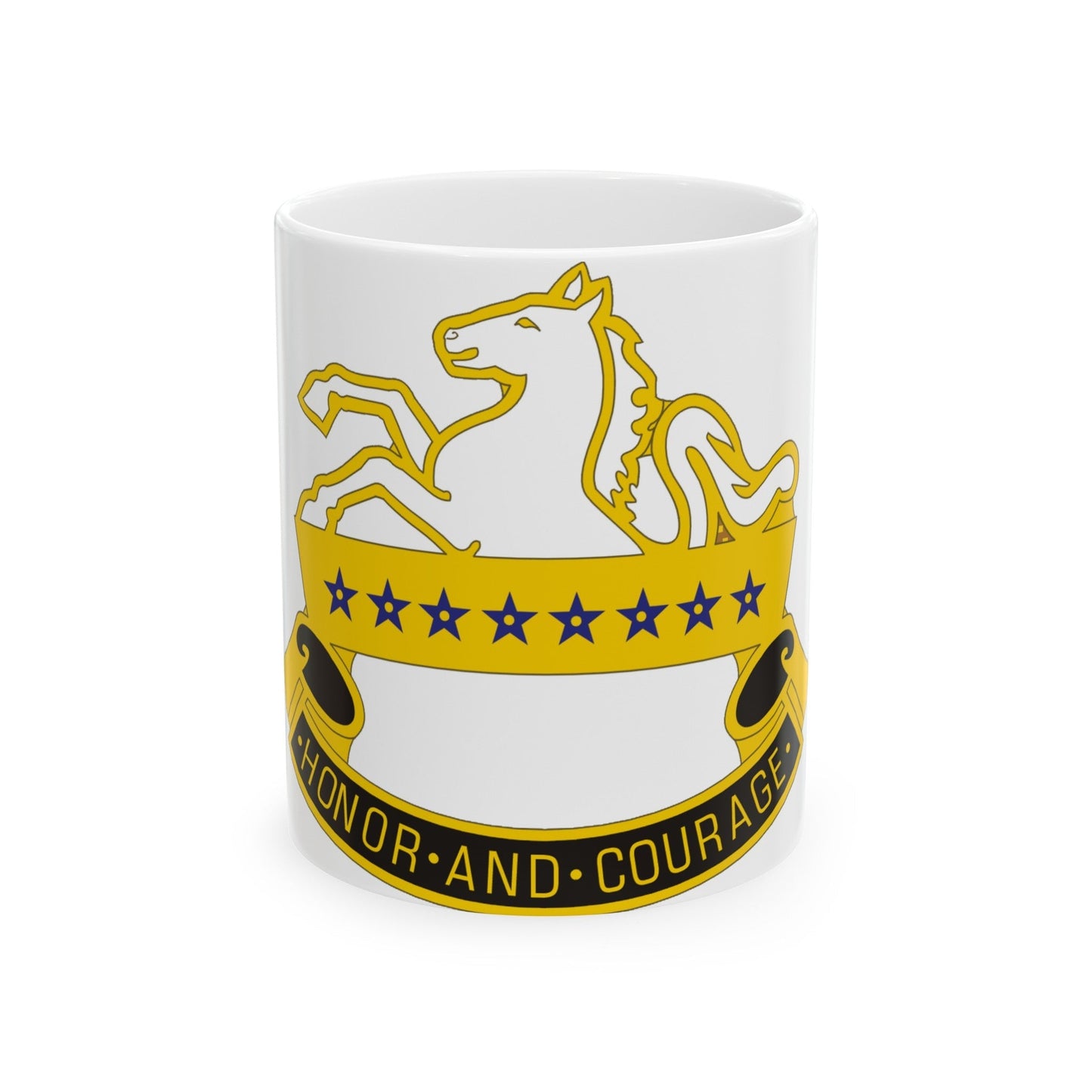 8 Cavalry Regiment (U.S. Army) White Coffee Mug-11oz-The Sticker Space