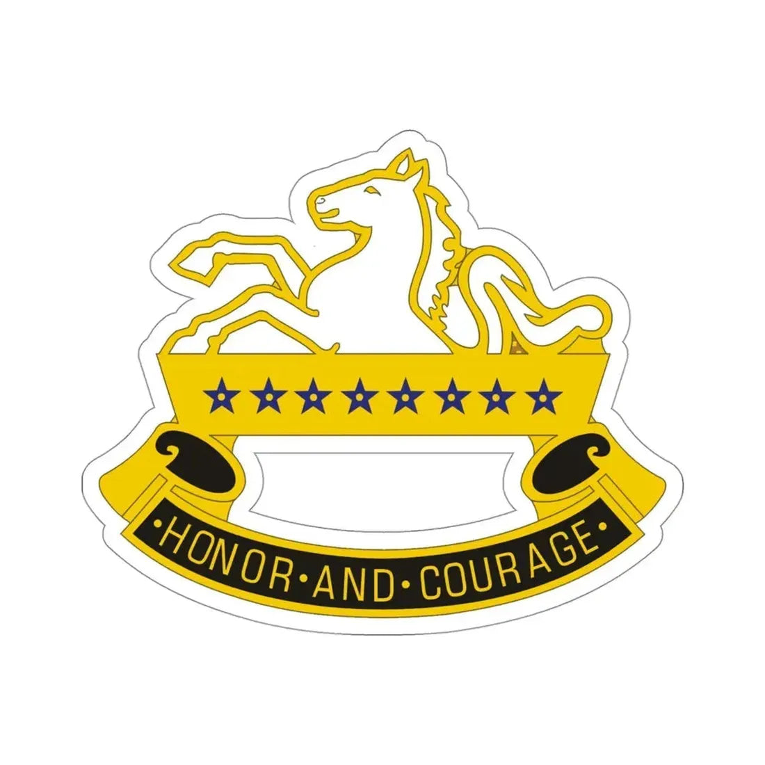 8 Cavalry Regiment (U.S. Army) STICKER Vinyl Die-Cut Decal - The Sticker Space