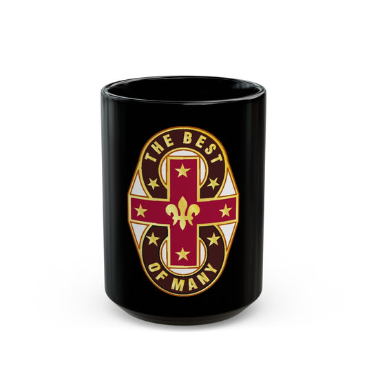 8 Evacuation Hospital (U.S. Army) Black Coffee Mug-15oz-The Sticker Space