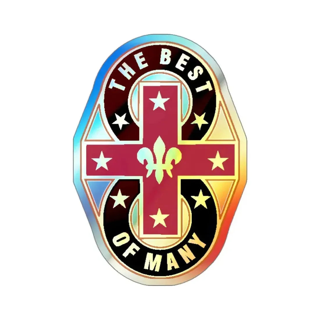 8 Evacuation Hospital (U.S. Army) Holographic STICKER Die-Cut Vinyl Decal - The Sticker Space