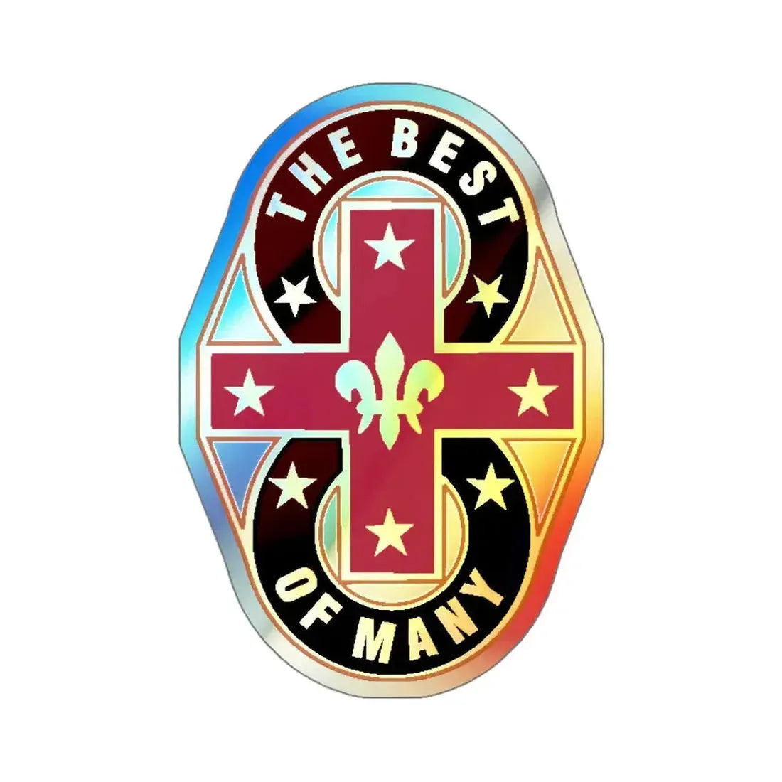 8 Evacuation Hospital (U.S. Army) Holographic STICKER Die-Cut Vinyl Decal - The Sticker Space