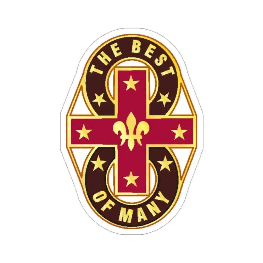 8 Evacuation Hospital (U.S. Army) STICKER Vinyl Die-Cut Decal - The Sticker Space