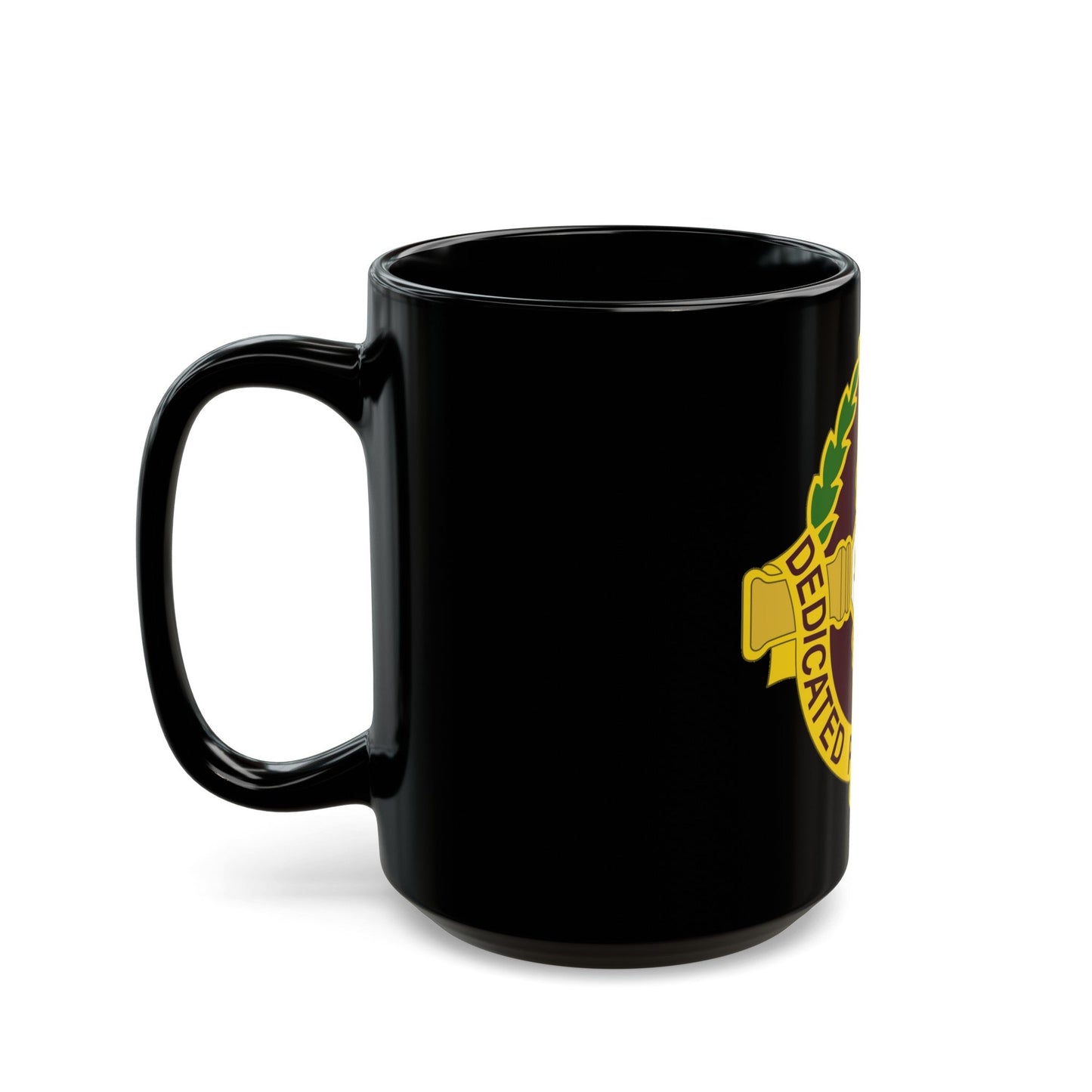 8 Field Hospital (U.S. Army) Black Coffee Mug-The Sticker Space