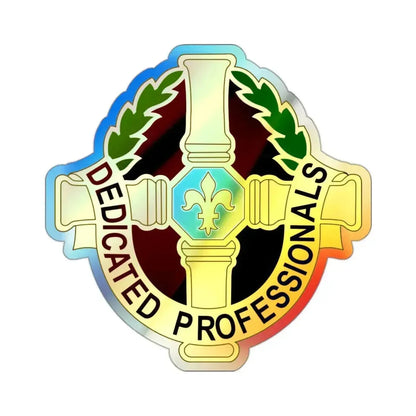 8 Field Hospital (U.S. Army) Holographic STICKER Die-Cut Vinyl Decal 2 Inch Holographic - The Sticker Space