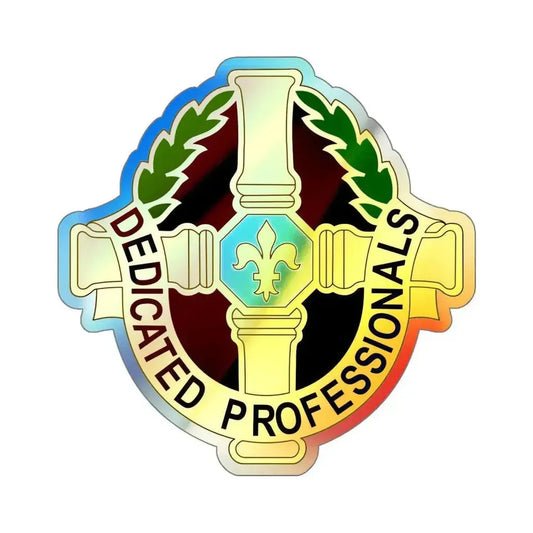 8 Field Hospital (U.S. Army) Holographic STICKER Die-Cut Vinyl Decal 6 Inch Holographic - The Sticker Space