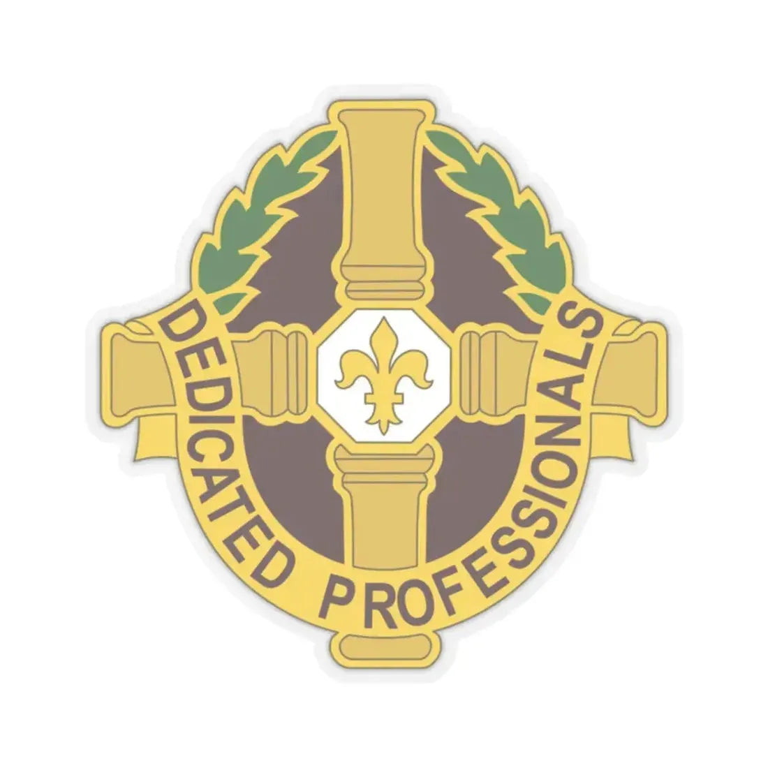 8 Field Hospital (U.S. Army) STICKER Vinyl Kiss-Cut Decal 2 Inch Transparent - The Sticker Space