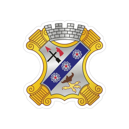 8 Infantry Regiment (U.S. Army) REVERSE PRINT Transparent Die-Cut STICKER - The Sticker Space