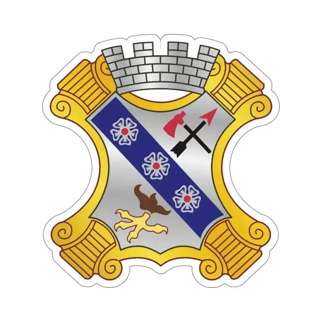 8 Infantry Regiment (U.S. Army) STICKER Vinyl Die-Cut Decal 6 Inch - The Sticker Space