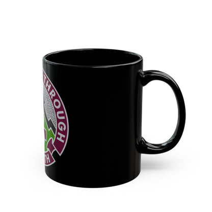 8 Medical Brigade 2 (U.S. Army) Black Coffee Mug-The Sticker Space